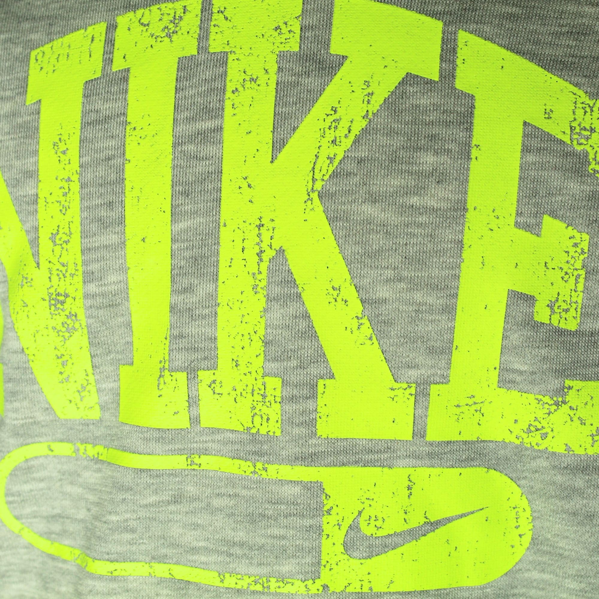 NIKE 3Brand Felpa con Cappuccio Ragazzo Vintage French Terry, Grigio