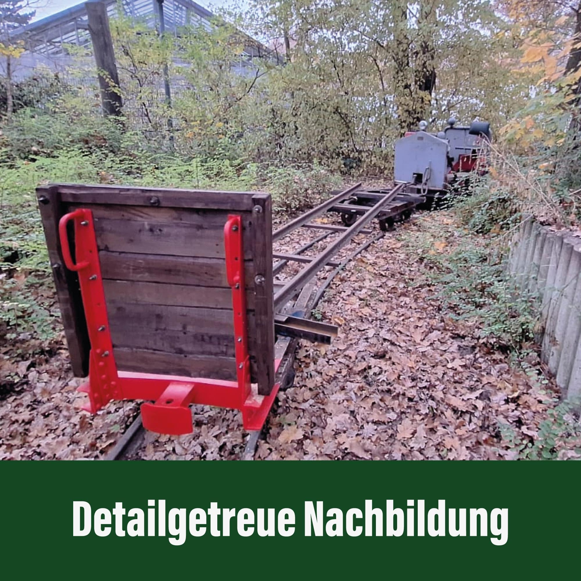 Drehschemel-Loren Feldbahnwagen - Selbstbauwagen/Bausatzwagen - Gartenbahn Spur G