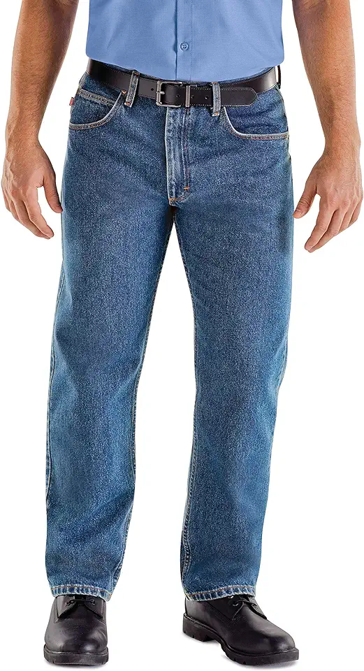 Red Kap Men's Relaxed Fit Jean