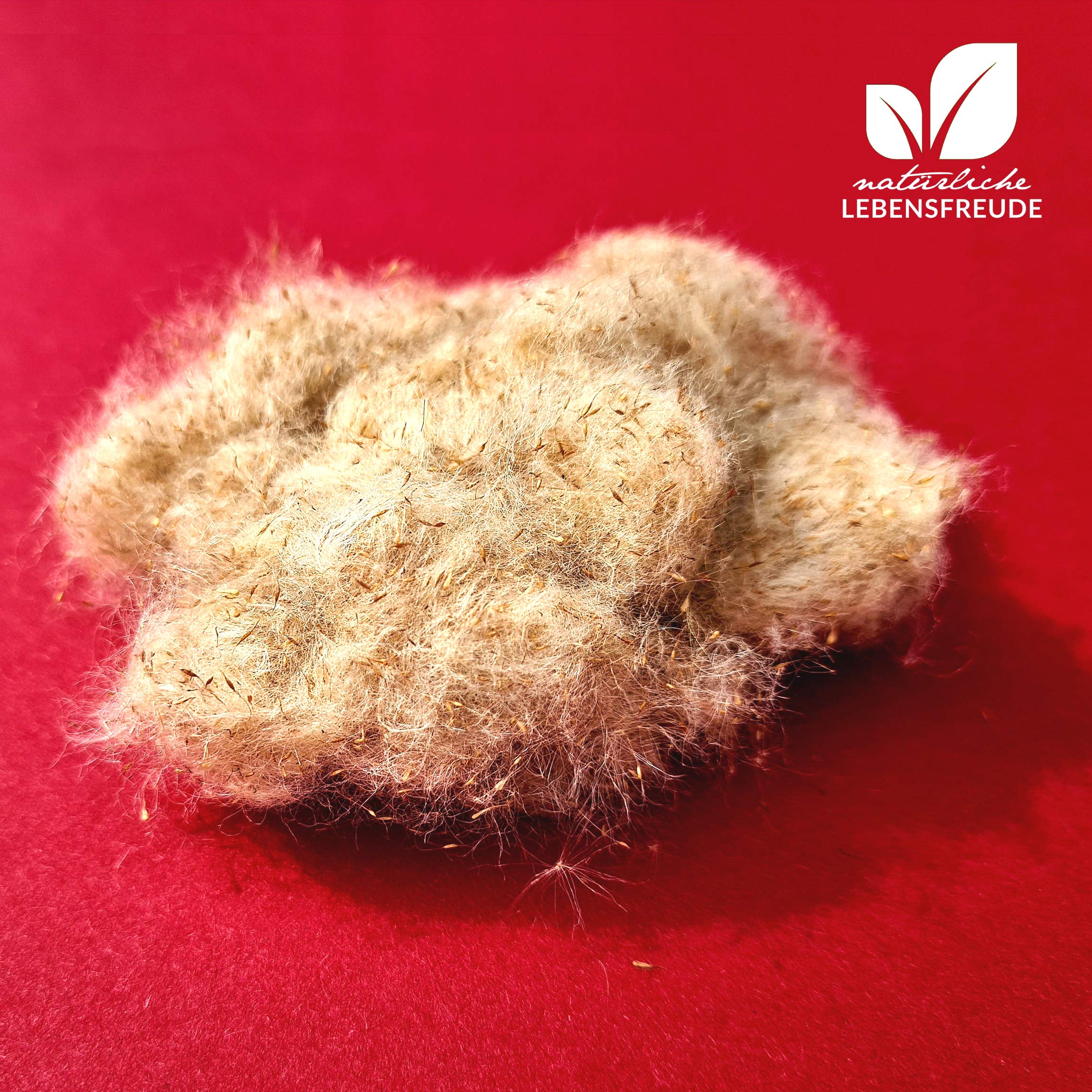 Natürliche Lebensfreude Pipe Piston Seeds Tinder, Alloy Steel, Bag - Bushcraft, Outdoor, Survival, Fire Starter, 25-30 Applications