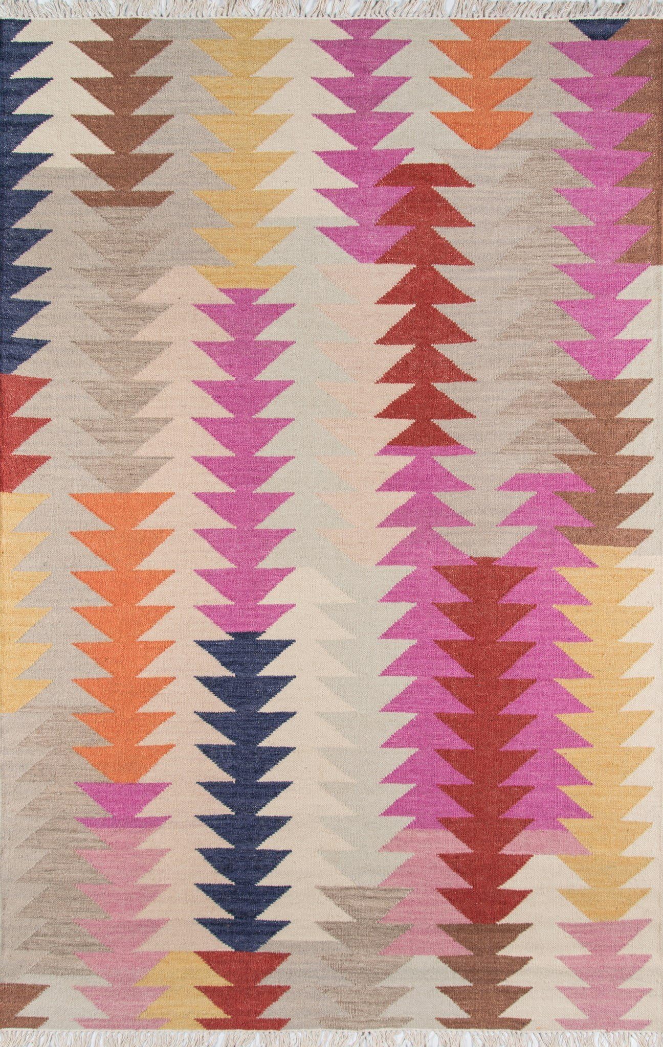 Momeni Rugs Caravan Collection, 100% Wool Hand Woven Transitional Area Rug, 5' x 7'6", Multicolor