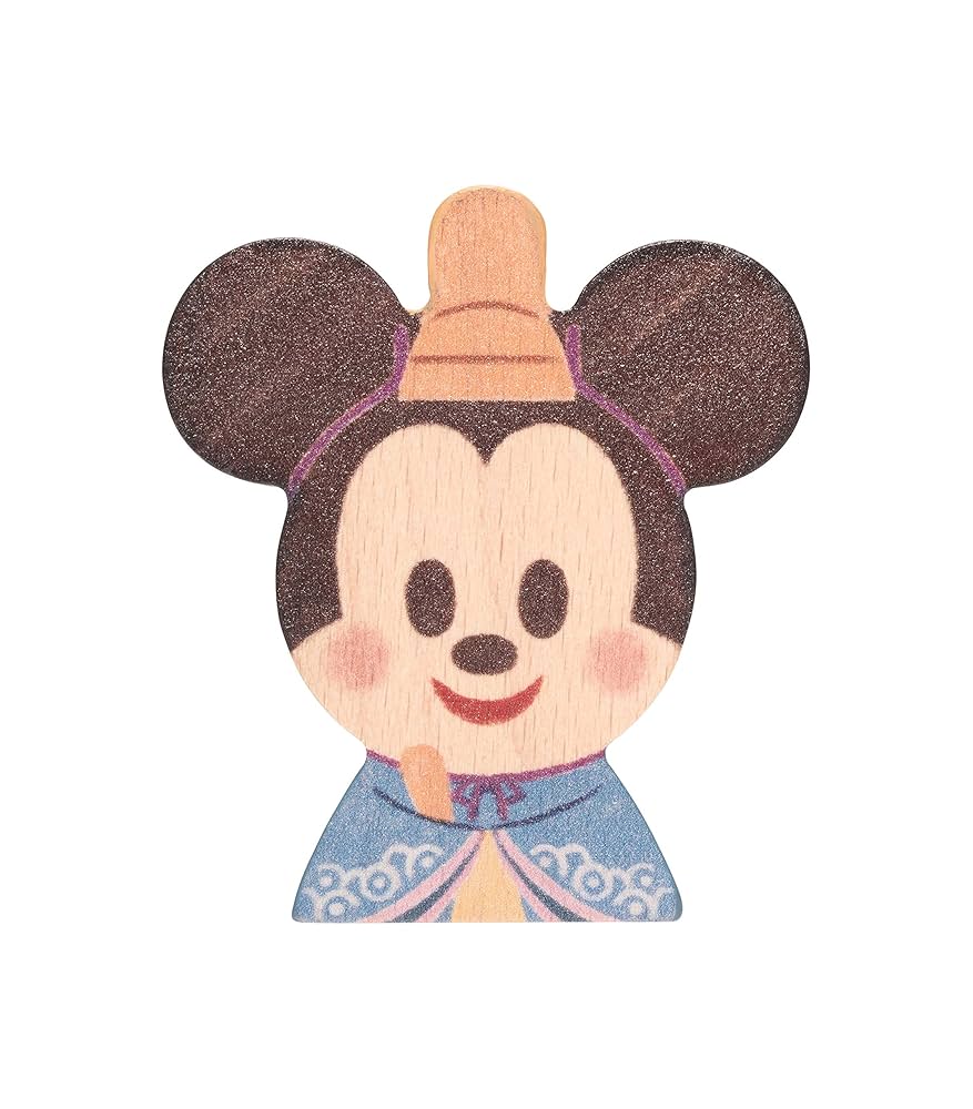 美品◆DISNEY　KIDEA◆ひな人形　積み木 b10010880-001.jpg