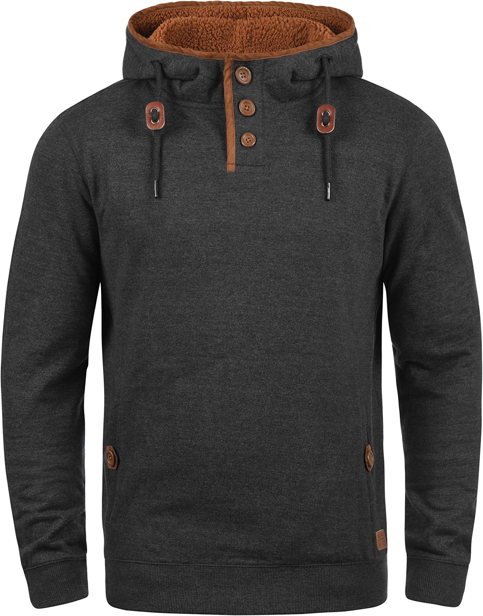 BLEND Alexo Teddy Men's Hoodie Hooded Sweatshirt Jumper With Teddy Fleece With Hood With Teddy Fur Lining