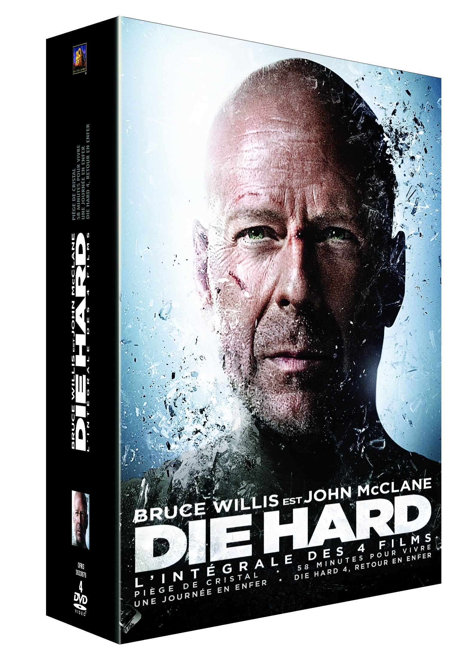 Die Hard saga completa de 4 películas DVD importación francesa cine de acción clásico