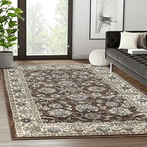 Superior - Tapete elegante - Colección Lille., Polipropileno, Marrón