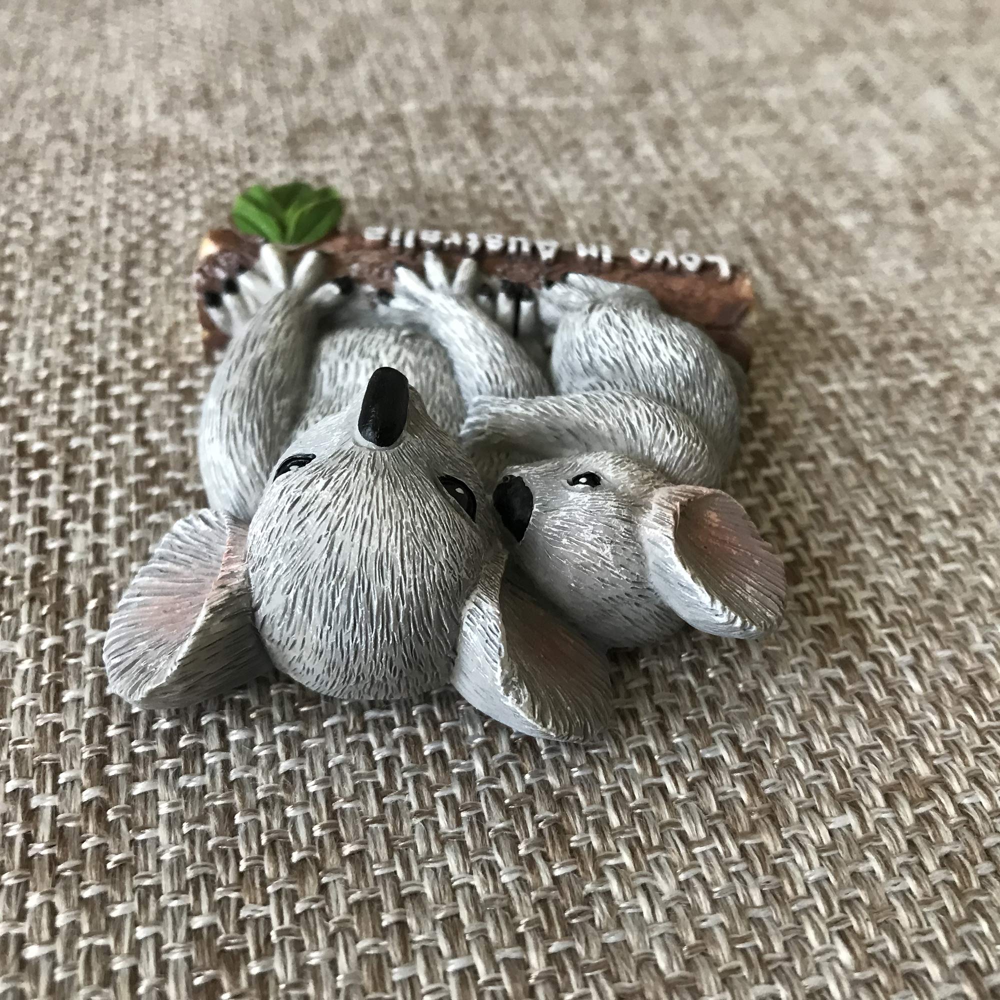 Koala Animals Pet Imán Para Nevera 3D De Resina Recuerdo Turístico Regalo Chino Imán Hecho A Mano Artesanía Hogar Y Cocina Decoración Carta Nevera Magnética (Koala