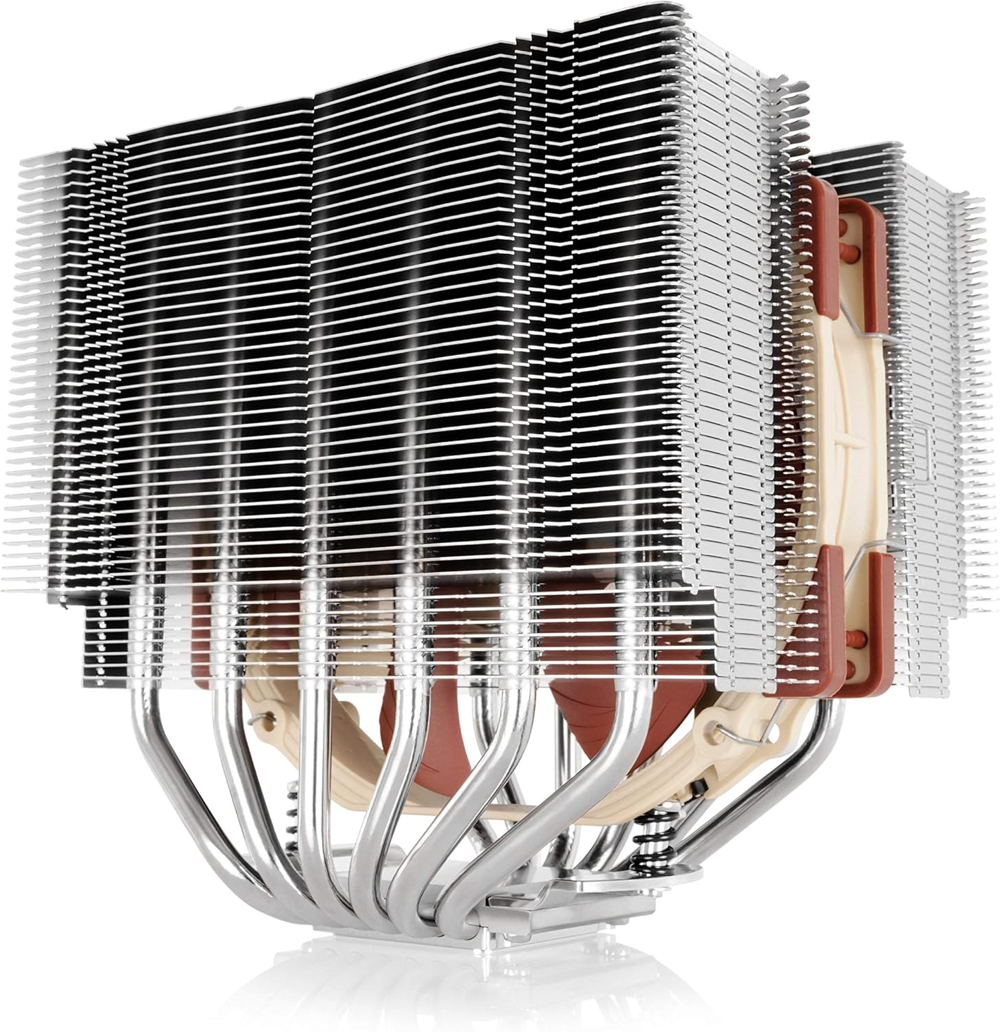 Noctua NH-D15 CPU Cooler with NA-HC4 chromax.White heatsink Covers