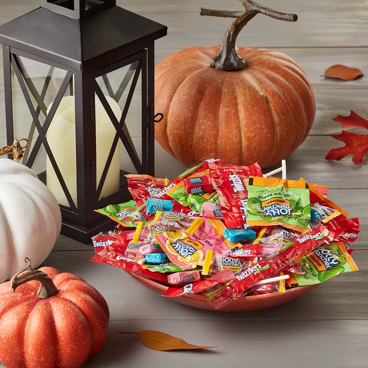 JOLLY RANCHER and TWIZZLERS Assorted Fruit Flavored Candy, Halloween, 66.88 oz Bulk Variety Bag (235 Pieces) : Grocery & Gourmet Food