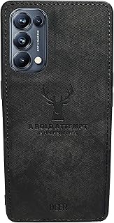 Digital Patterned TPU Protective Dirt-Resistant, Anti-Shock, Anti-Fingerprint, Full Body Protective Back Case for Oppo Reno 5 (Black)