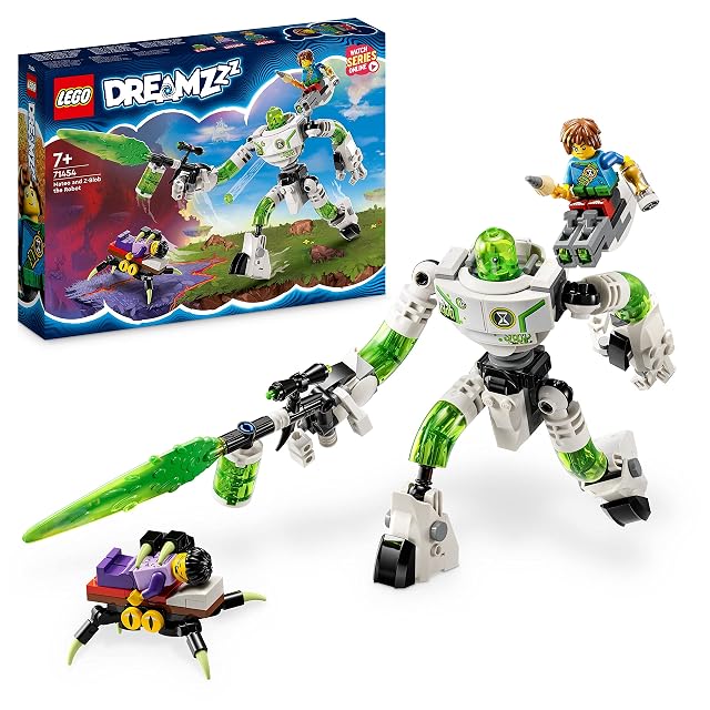 LEGO - Juguete de construcción Mateo y Z-Blob Robot LEGO DREAMZzz - 71454