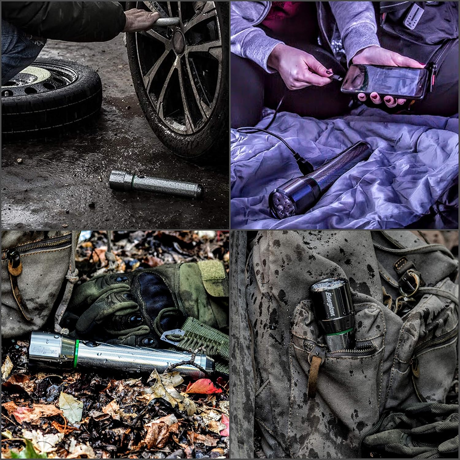 Energizer Rechargeable Flashlight Aircraft Grade Water Resistant Photo