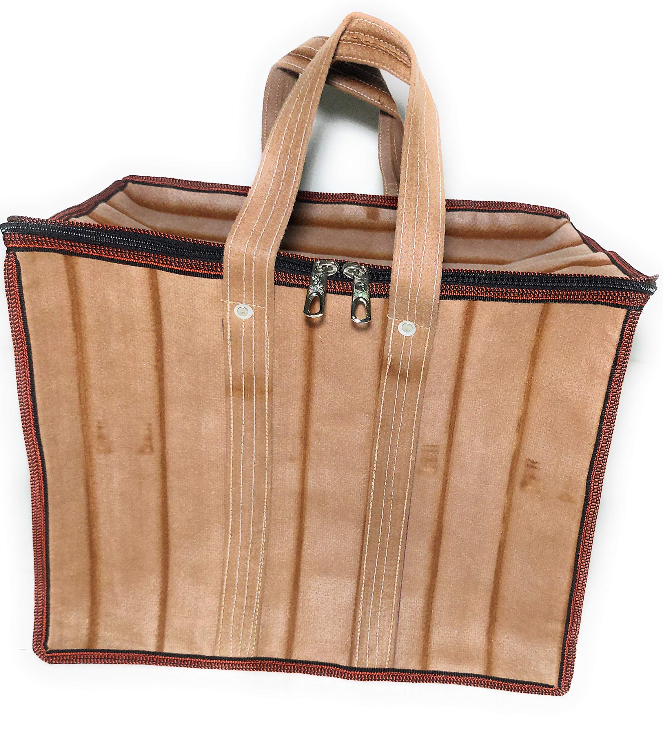 Rekha bag house Unisex Multi Purpose Heavy Duty 50L Jumbo Toys Storage Bag Stationery Paper Blankets Laundry Storage Bag Moisture Proof with Round Zip and Carry Handle (x Large), Shopping Tote-image-47