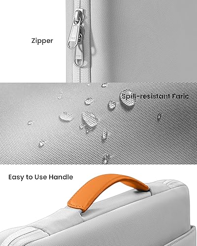 Miniatura 32 de tomtoc Funda protectora 360 para MacBook Air M4 2025, M3/A3113, M2/A2681, M1/A2337, MacBook Pro M2/A2686, M1/A2338, resistente al agua para iPad Pro