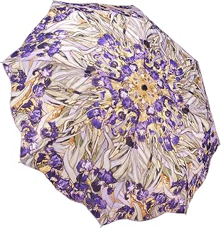 Galleria Van Gogh Irises Auto Openclose Super-mini Umbrella - Irises