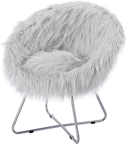 Miniatura 9 de BIRDROCK HOME Papasan - Silla con patas plateadas, cojín cómodo de gran tamaño para sala de estar, dormitorio, dormitorio o sala de estar, asiento