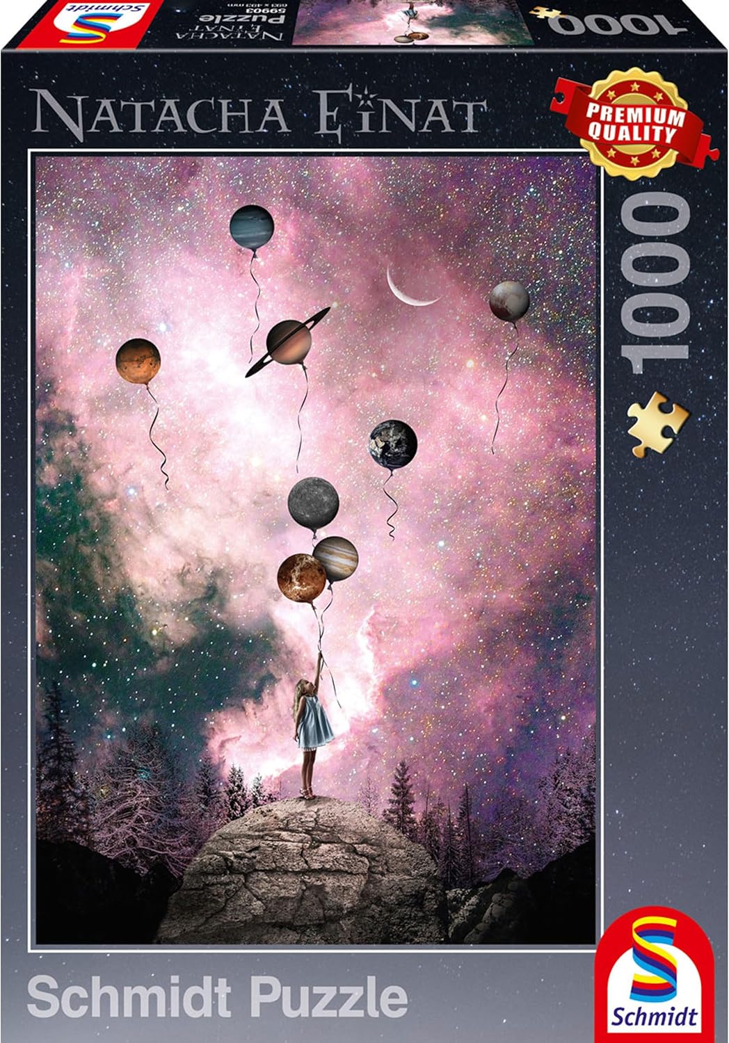 Natacha Einat: I Have A Dream – 1000 Piece Jigsaw Puzzle by Schmidt Spiele – Kids and Adults Ages 12+