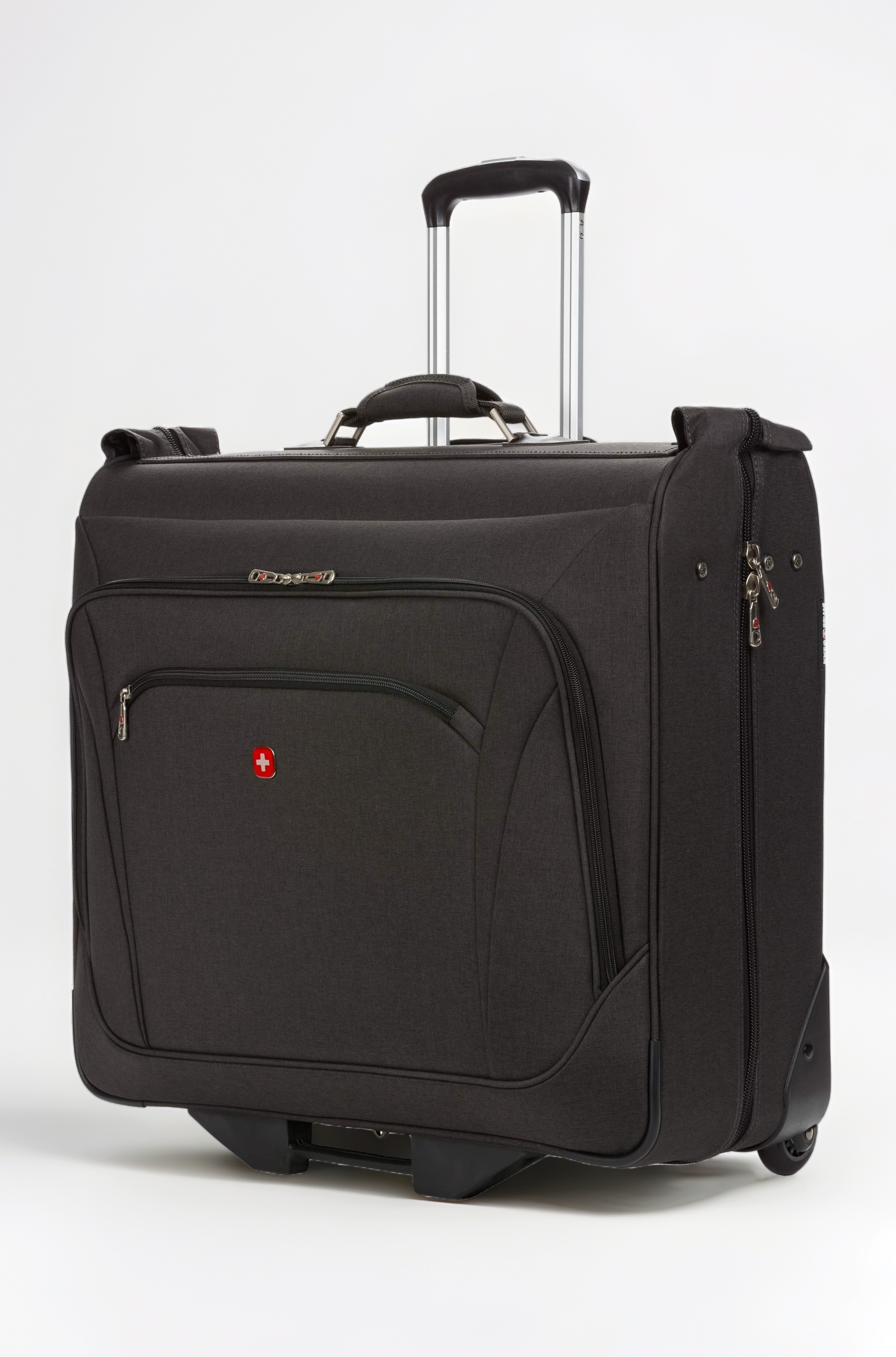SwissGear 7895 Premium, Heather Grey, 24 inch Rolling, 7895 Premium Rolling Garment Bag