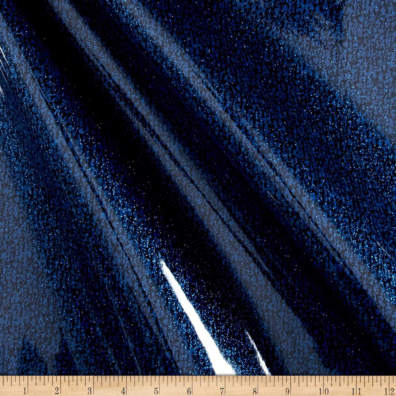 Sparkle Vinyl Royal Blue, Fabric by the Yard