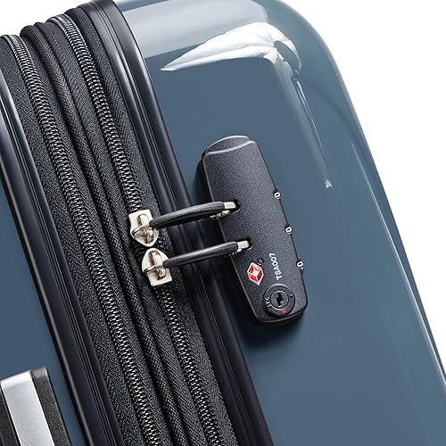 Miniatura 153 de Delsey Paris - Helium Aero - Maletas con laterales rígidos expandibles con ruedas giratorias, Rojo ladrillo