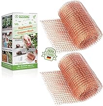 ISOTRONIC Copper Snail Netting for Snail Protection in Raised Beds and Benches Flexible Use Environmentally Friendly and Animal Friendly 12 m with 12