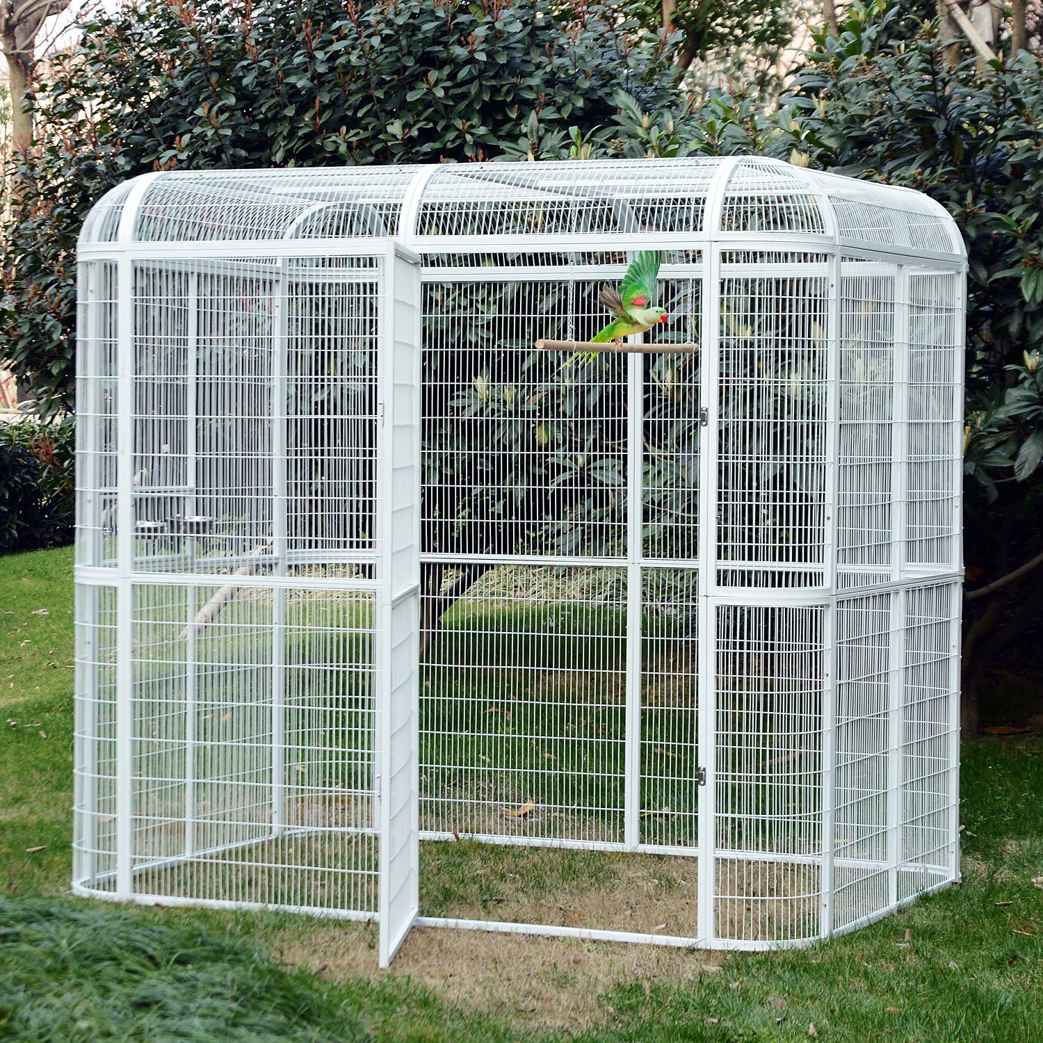 Parrot Cages for Large Birds Outdoor Extra Large Bird Cage with Bird Cage and Perch Suitable for Macaws Canaries Parrots Budgie Lovebirds