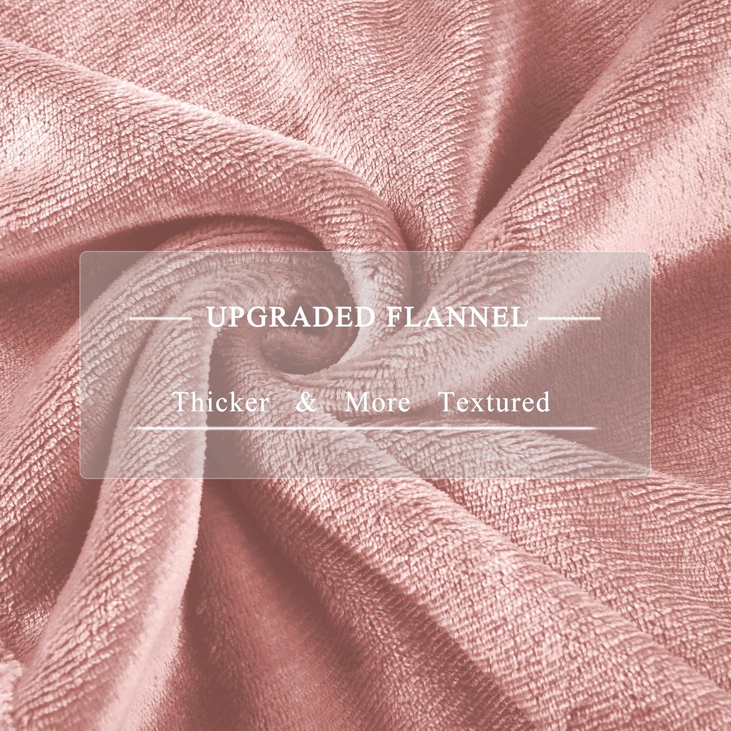 Electric Blanket King Size, Super Soft Cozy Upgraded Flannel Heated Blanket Dual Control with 5 Heating Levels & 10 Hours Auto Off, Fast Heating & Overheat Protection, 100" x 90", Candy Pink - Image 2