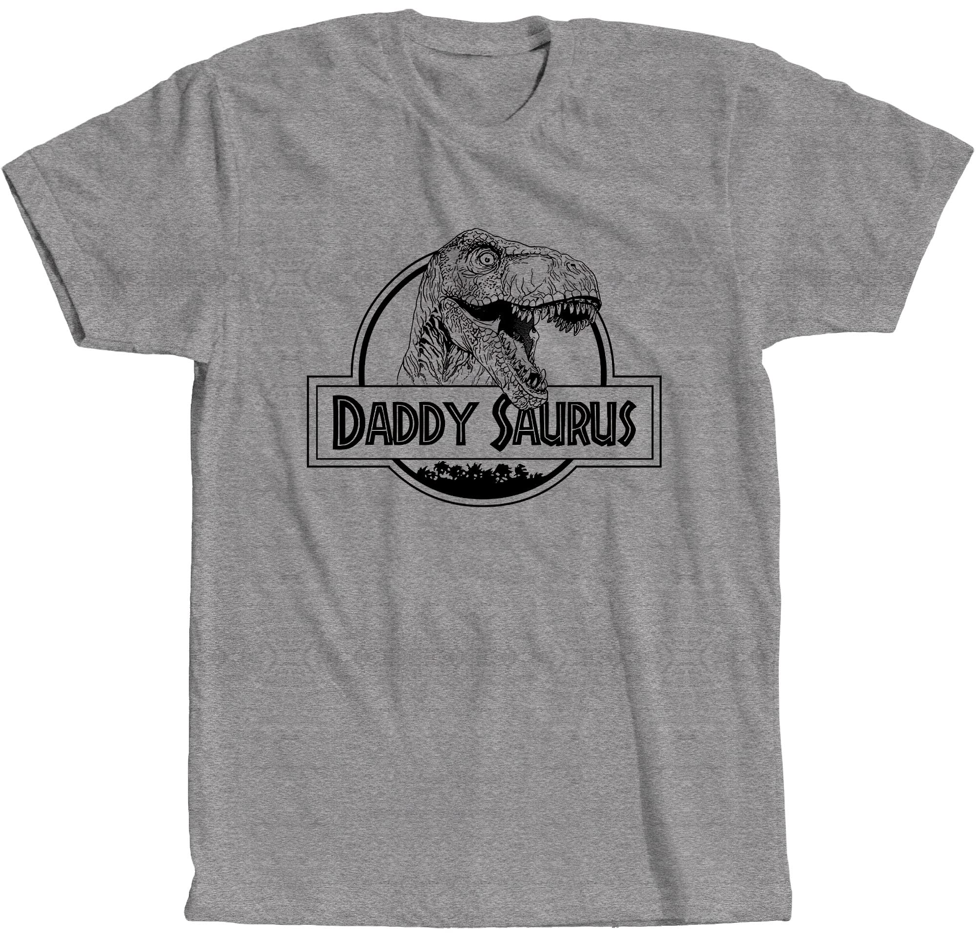 Daddy Saurus T-Rex Dinosaur Men T-Shirt