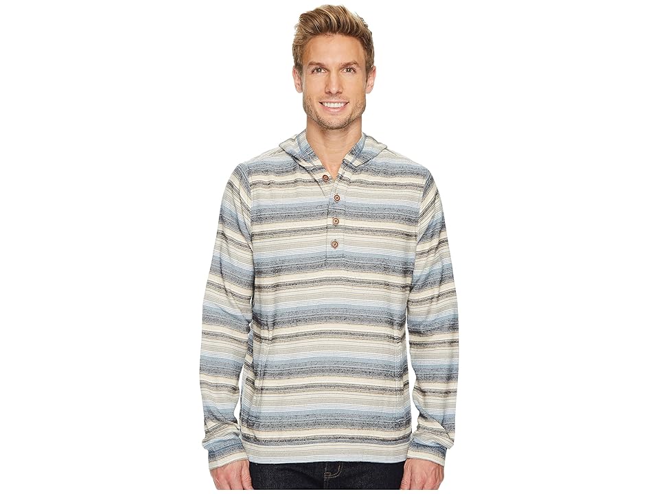 

Ecoths Hayes Hoodie (Vintage Indigo) Men's Sweater