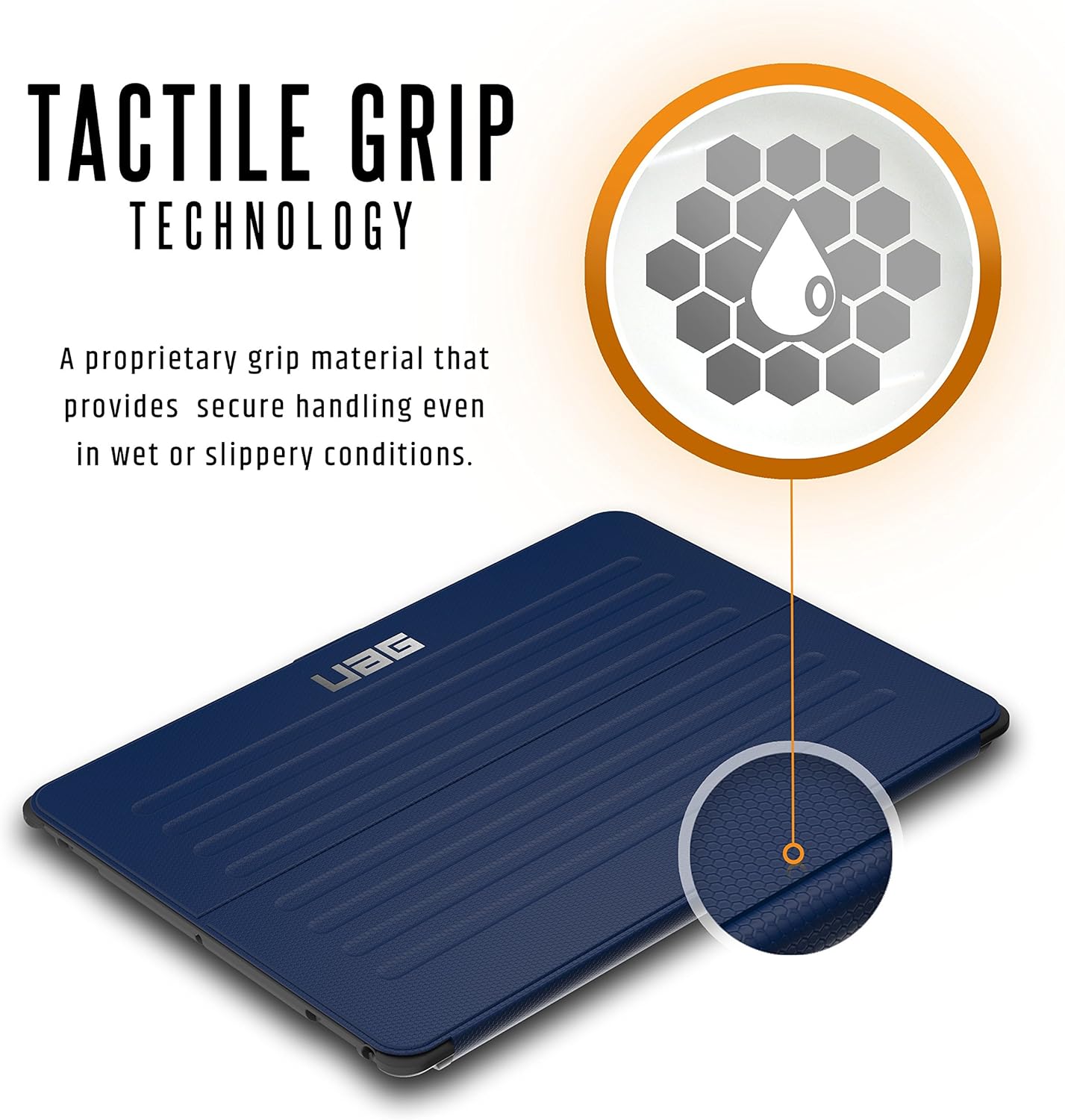 URBAN ARMOR GEAR [UAG] Folio iPad Pro 12.9-inch (2nd Gen, 2017) & iPad Pro 12.9 (1st Gen, 2015) Metropolis Feather-Light Rugged [Cobalt] Military Drop Tested iPad Case