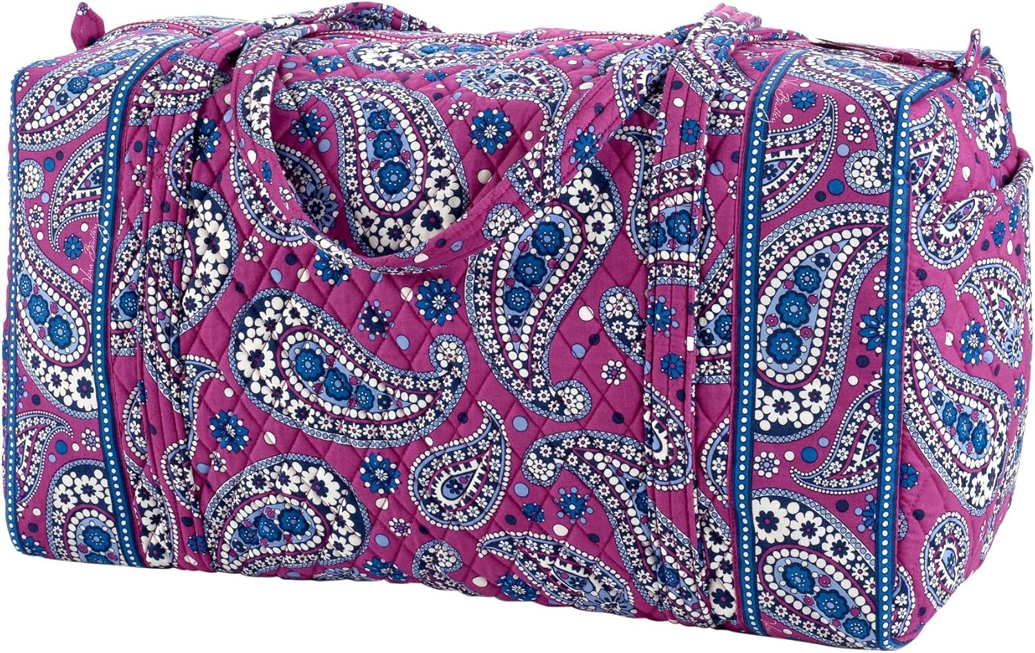 Vera Bradley Large Duffel in Boysenberry Clothing, Shoes