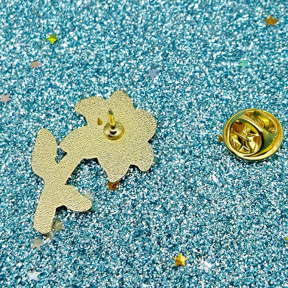 ミュージシャン RILY Heart Pins White Amazon.com: White Lily Flower Pin - Flower Series - Enamel