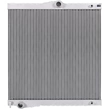 Lynol Cooling System Complete Aluminum Radiator Compatible With 2007-2010 BMW X5 3.0si xDrive30i xDrive30i M L6 3.0L Downflow Direct Replacement