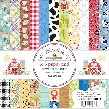 Doodlebug Double-Sided Paper Pad, Multicolor