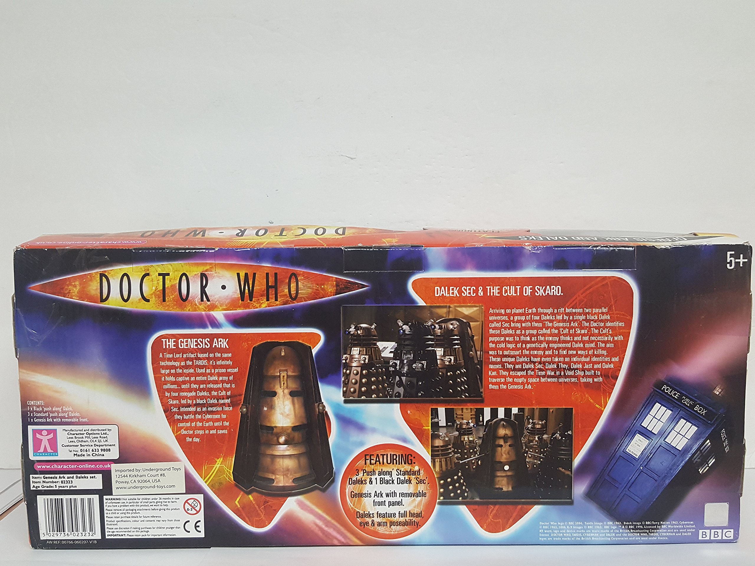 Doctor Who - Genesis Ark Set (4 Daleks Plus Ark) : Amazon.co.uk