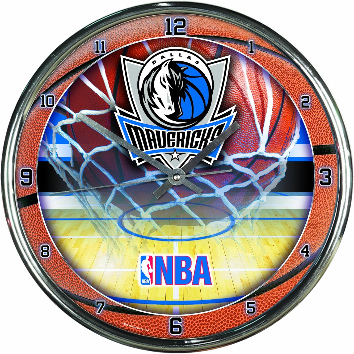 WinCraft NBA Chrome Clock