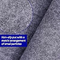 Vista 6 de Almohadilla antideslizante de 6 x 9 pies, acolchado de fieltro debajo de la alfombra, acolchado para alfombras de área en suelos de madera dura