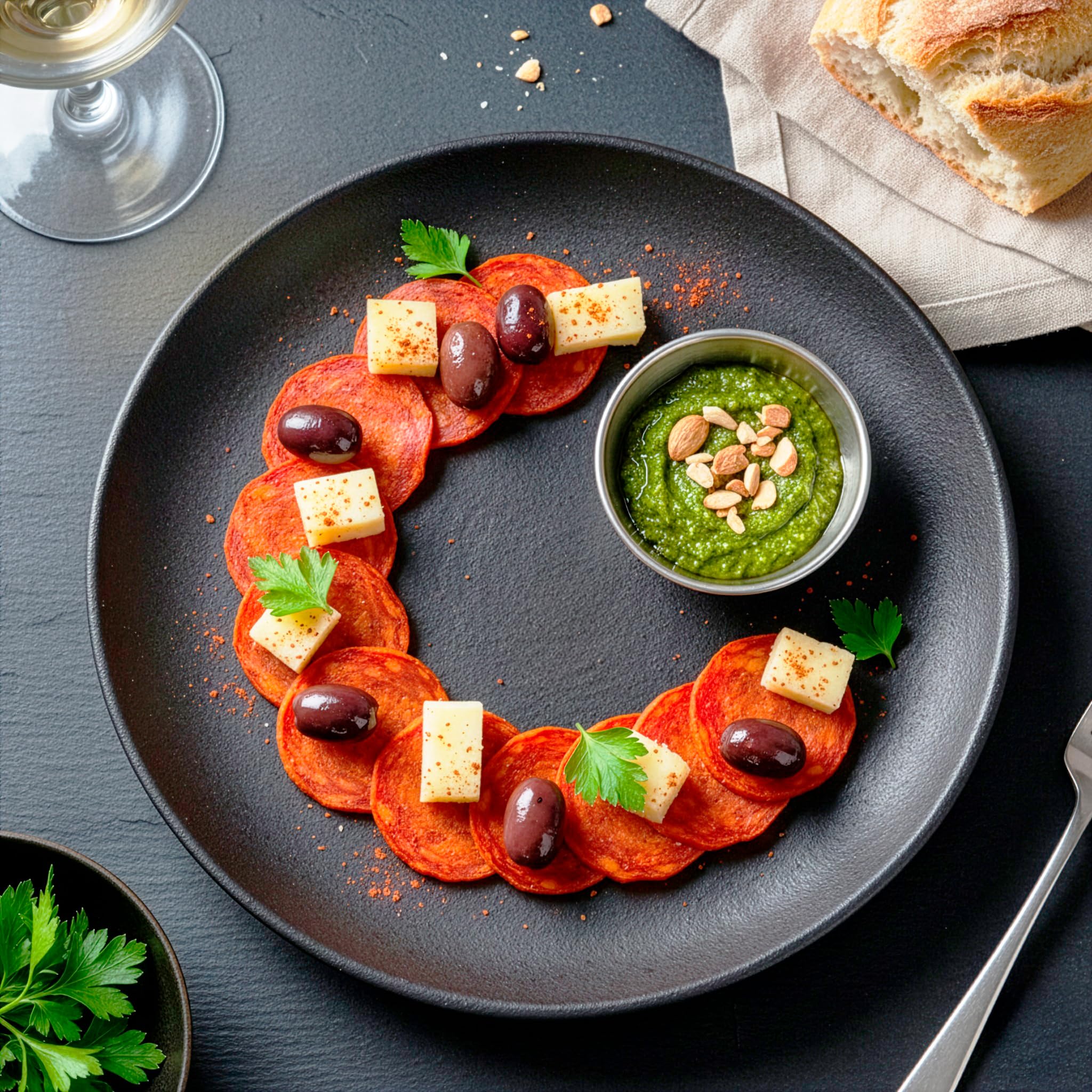 Chorizo Sarta Picante de Zamora 500g Embutido Artesano con Pimentón de La Vera Picante Sin Gluten