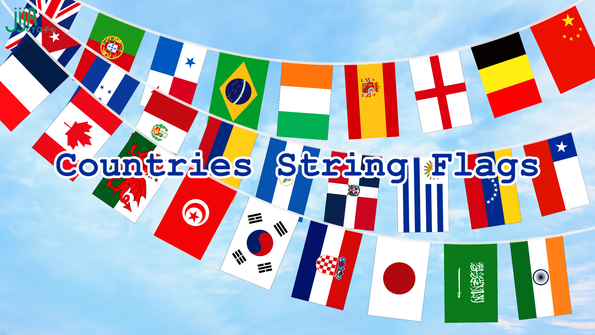 Mflagperft Bandierine Internazionali A Festoni - Stringa Di Bandiere Mondo Per Aule, Giardini, Giochi Olimpici, Feste Ed Eventi - Incluse Bandiere Del Perù