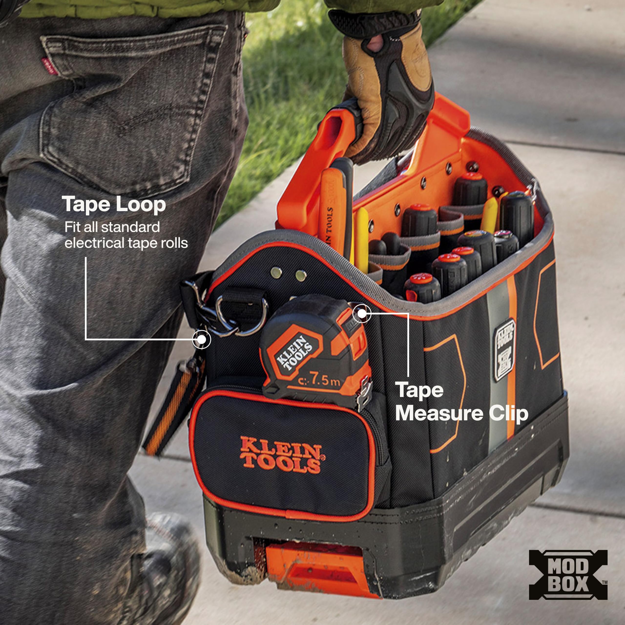 Amazon | Klein Tools 62202MB MODboxツールトート MODboxモバイル
