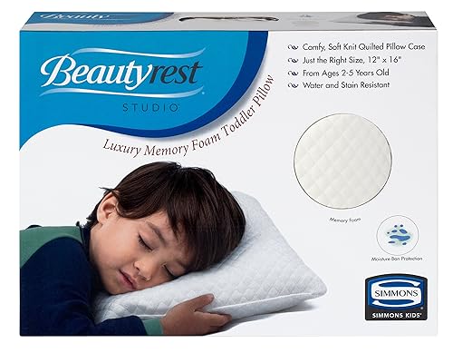 Miniatura 5 de Delta Children Beautyrest - Almohada de espuma viscoelástica para niños pequeños