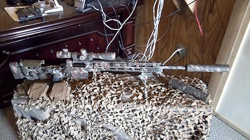 Miniatura 8 de Acid Tactical Paquete de 3 plantillas de pintura en aerosol para aerógrafo de vinilo Duracoat de 9.0 x 14.0in, hoja de arce, camuflaje TACS