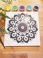 Vista 3 de DIY Mandala paint kit meditation mandala personalized kit for Kids teen adults