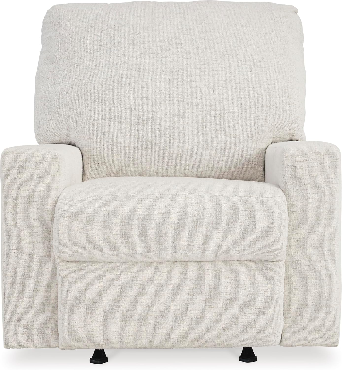 Signature Design by Ashley Rannis Casual Manual Rocker Recliner, White