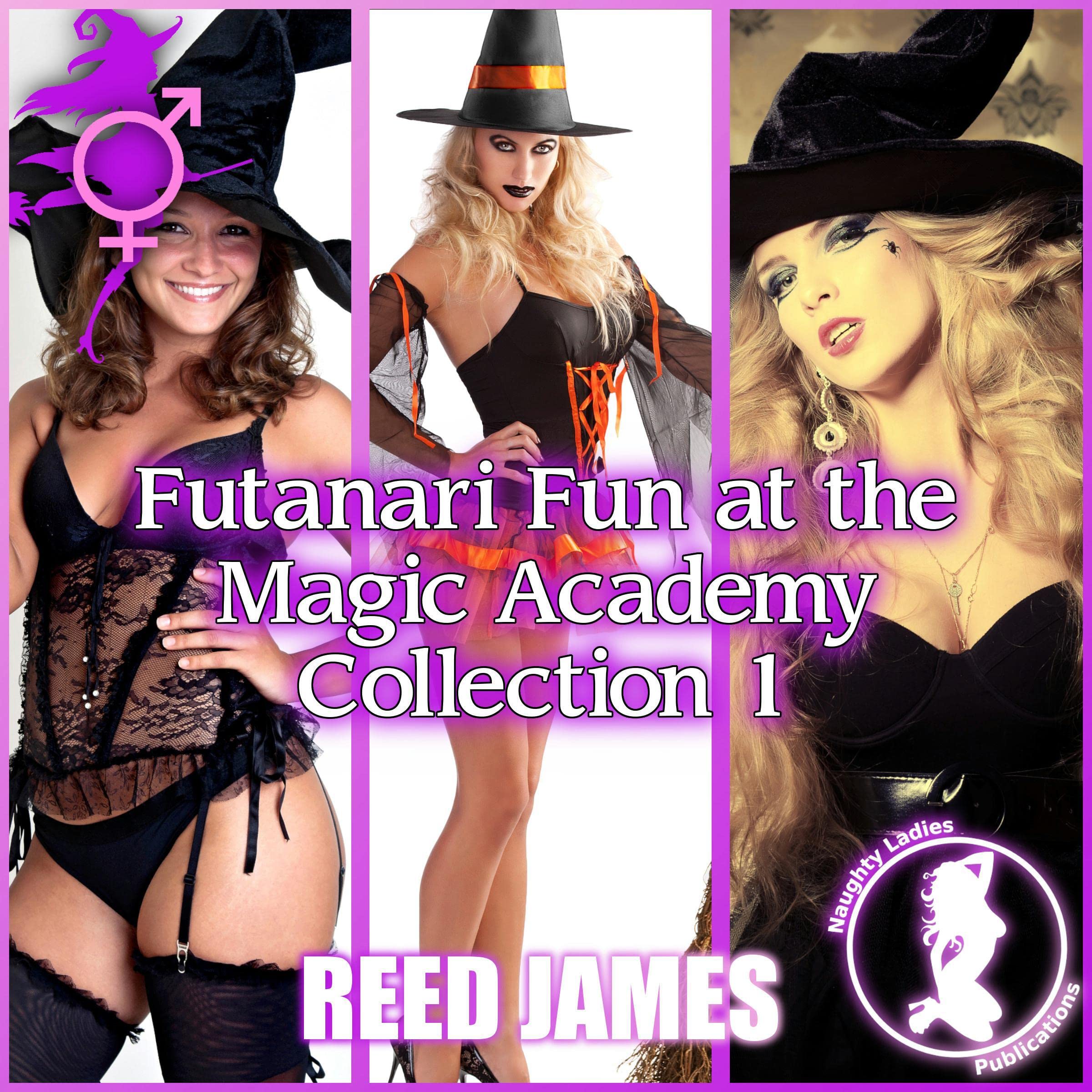 Cover art for Futanari Fun at the Magic Academy Collection 1