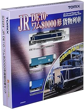 Amazon | TOMIX Nゲージ DE10 ワム80000形 貨物列車セット 92404 鉄道 Amazon | TOMIX Nゲージ DE10 ワム80000形 貨物列車セット 92404 鉄道