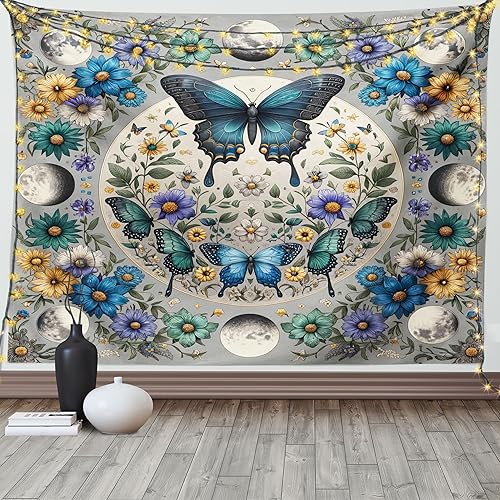 Miniatura 75 de Ambesonne Tapiz de la Torre Eiffel, tamaño Queen, imagen de la Torre Eiffel, París, Francia, coche vintage, calle, nubes oscuras, colcha colgante