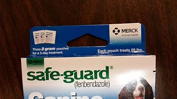 Wormers Dewormer 8 in 1 Safe Guard Canine Anti Parasite Small Dog Puppies 3 Day