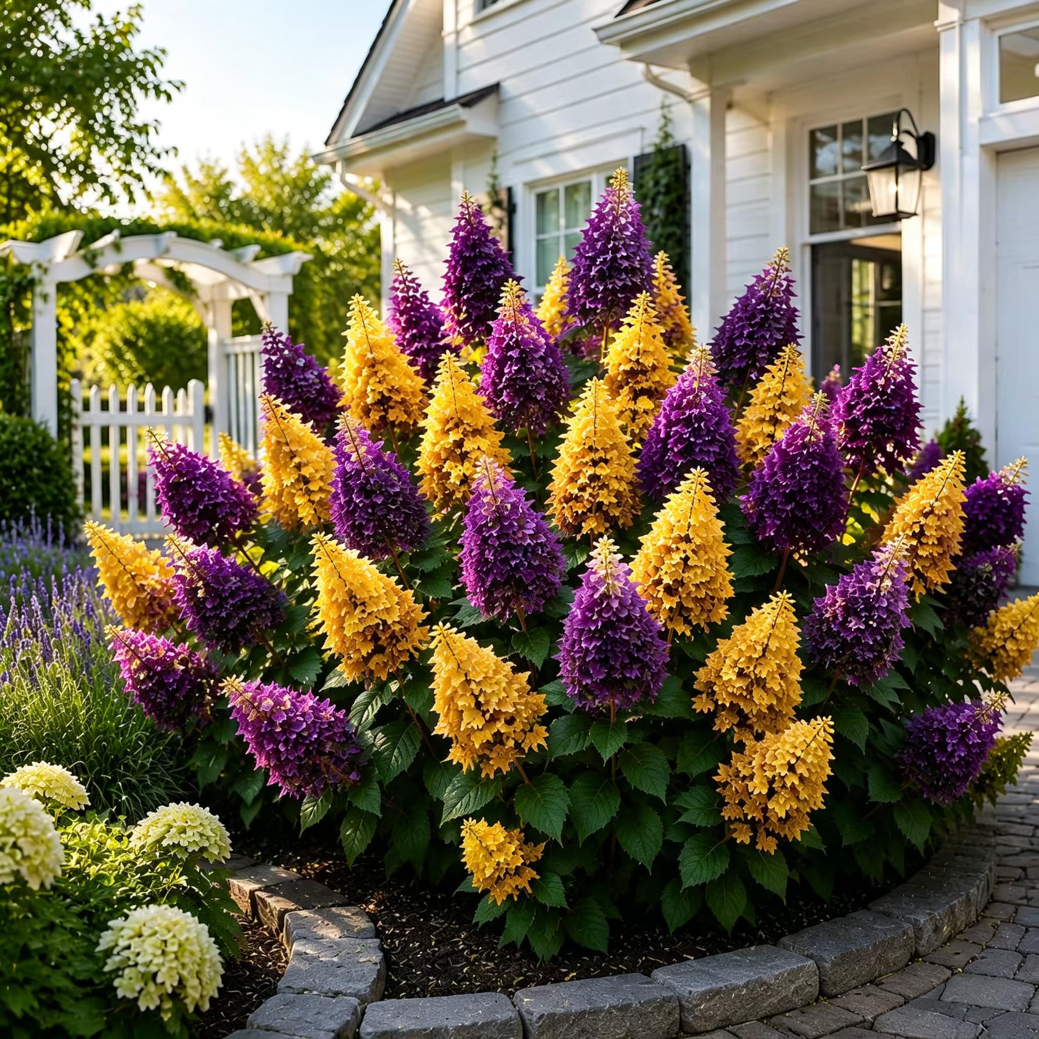 Hydrangea Seeds-Perennial Delights for Spectacular Garden Displays-Strong Plants-Rapid Flowering-Cut Flowers-600pcs-e