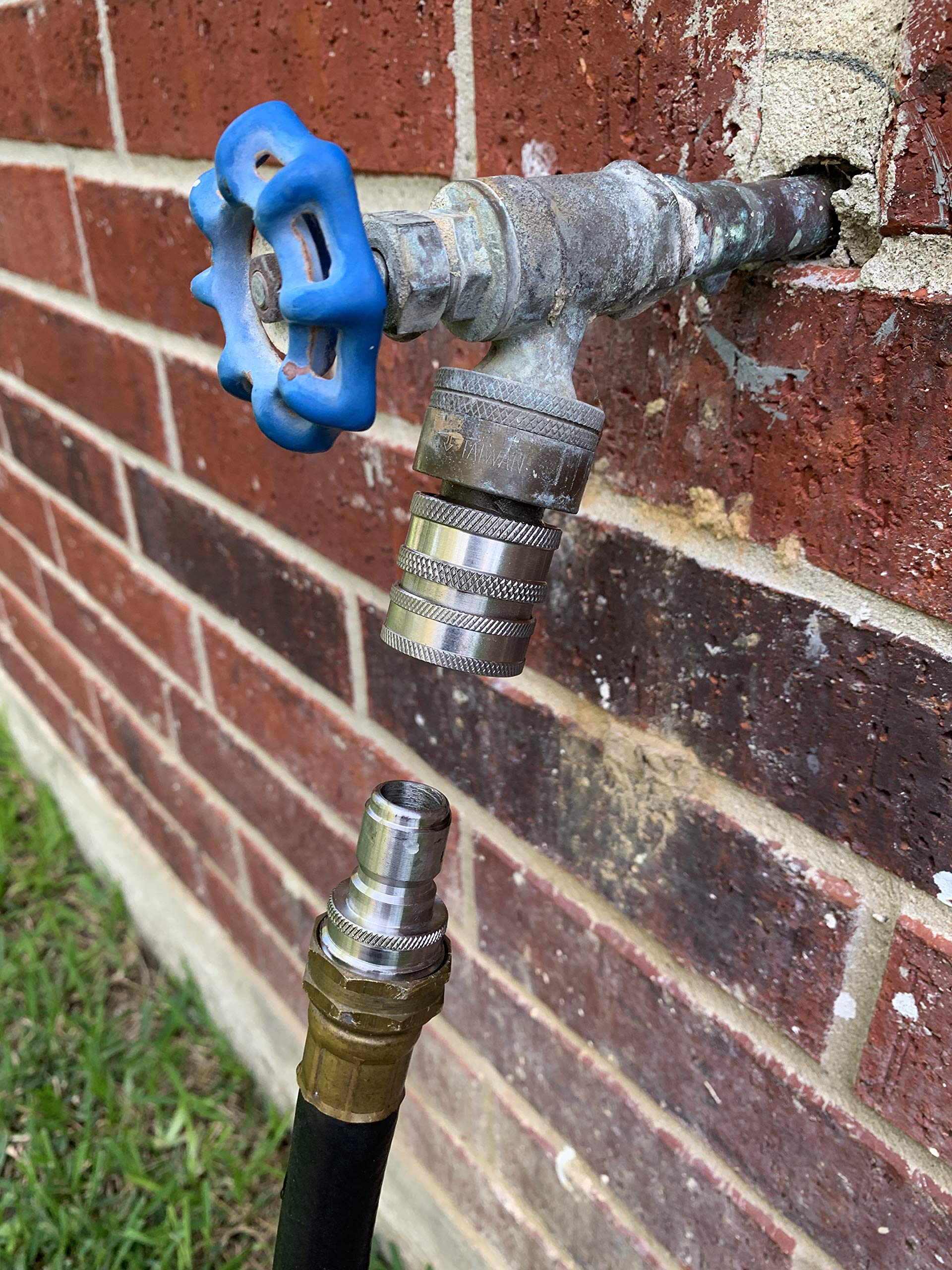 Buy MTM Hydro Stainless Steel Garden Hose Quick Connect Garden Hose