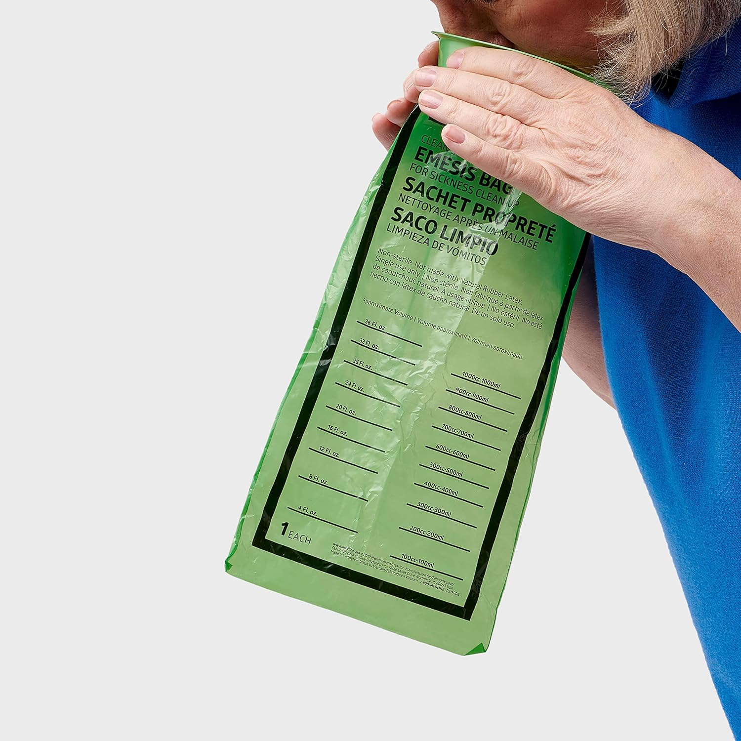 Medline Upright Walker with 5" Dual Wheels, Forearm Walker with Armrests, Height Adjustable, 300lb Weight Capacity